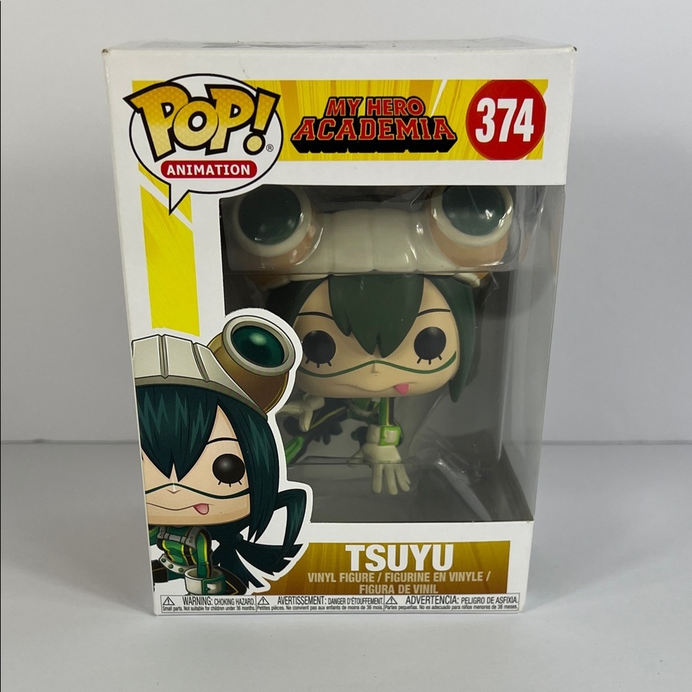 Funko Pop #374 Tsuyu My Hero Academia Vinyl Figure Frog Pop Television